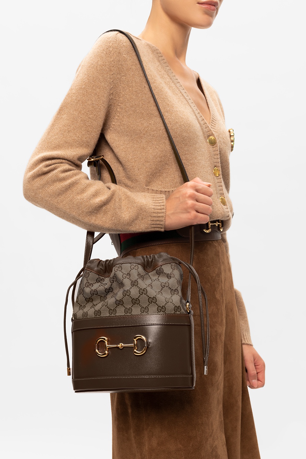 IetpShops | Women's Bags | Gucci '1955 Horsebit' shoulder bag 